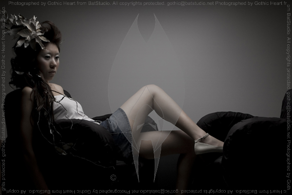 Male model photo shoot of BatStudio-Gothic Heart