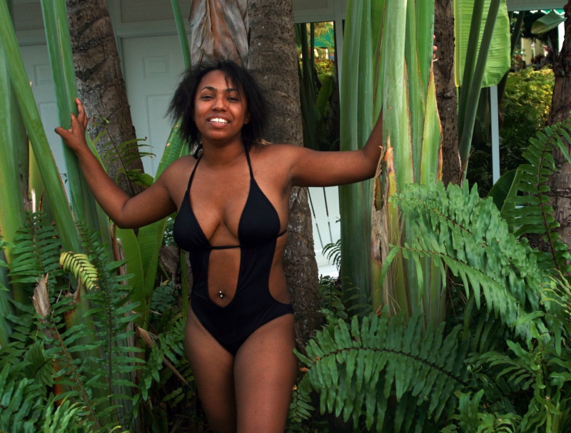 Female model photo shoot of Niki L in Key Largo, FL