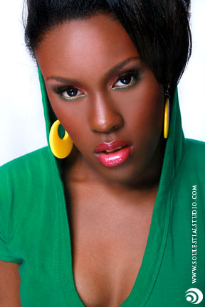 Female model photo shoot of Soulestial Studios, makeup by Edochie Cosmetic Designs