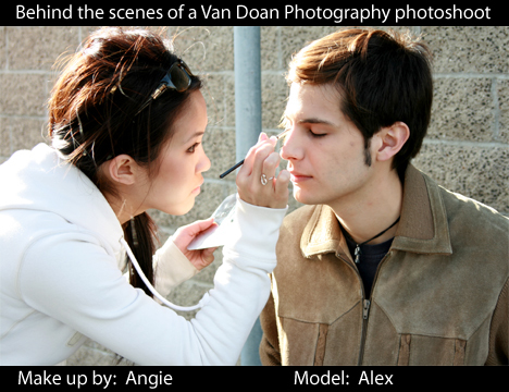 Female and Male model photo shoot of Angie Pham and alex the ender
