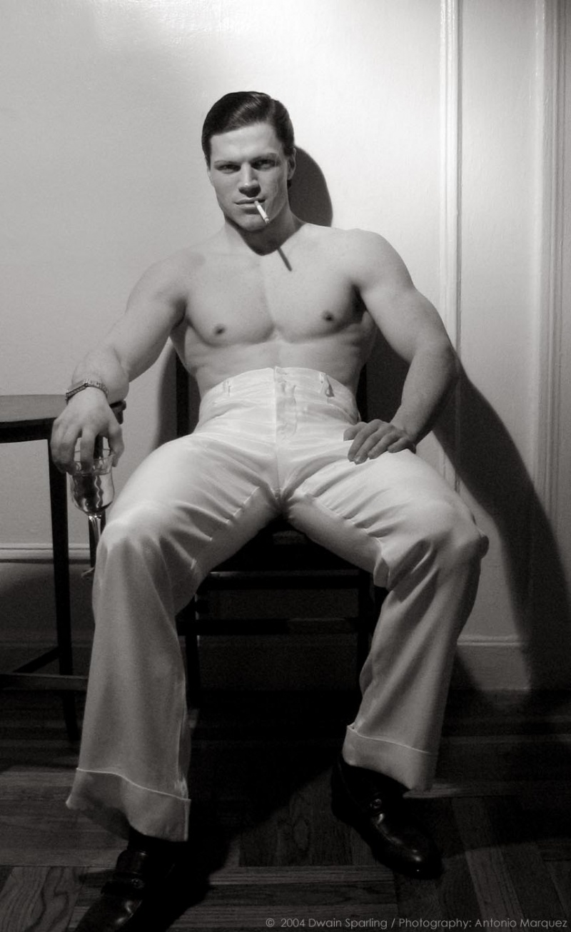 Male model photo shoot of Dwain Leland in Marquez Studio | New York, NY