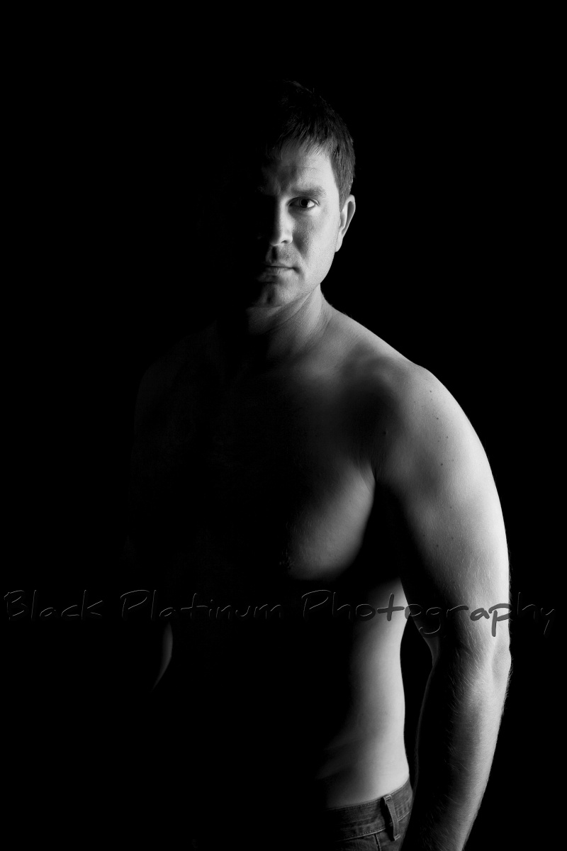 Male model photo shoot of Rob Meredith in Home Studio
