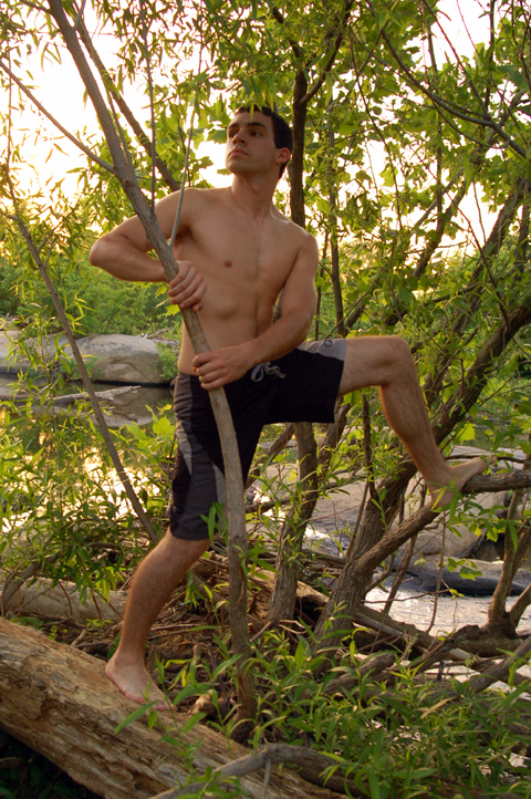 Male model photo shoot of Matt Bravo by jerrell edwards in James River-- Richmond, VA