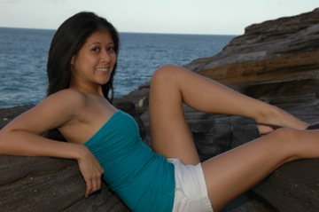 Female model photo shoot of _KRiSTA in hawaii kai