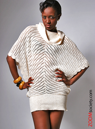 Female model photo shoot of Omotu by ZoomSociety in studio nyc, makeup by Amazingly Divine