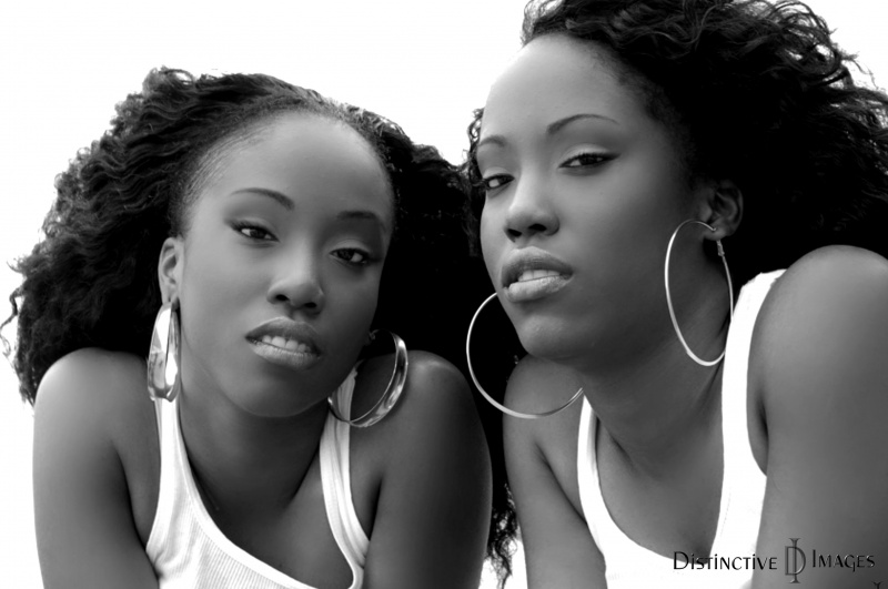 Female model photo shoot of TIMO TWINS