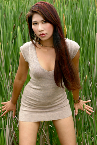 Female model photo shoot of DEWI PONG by Jason Brooks in Franklin Park