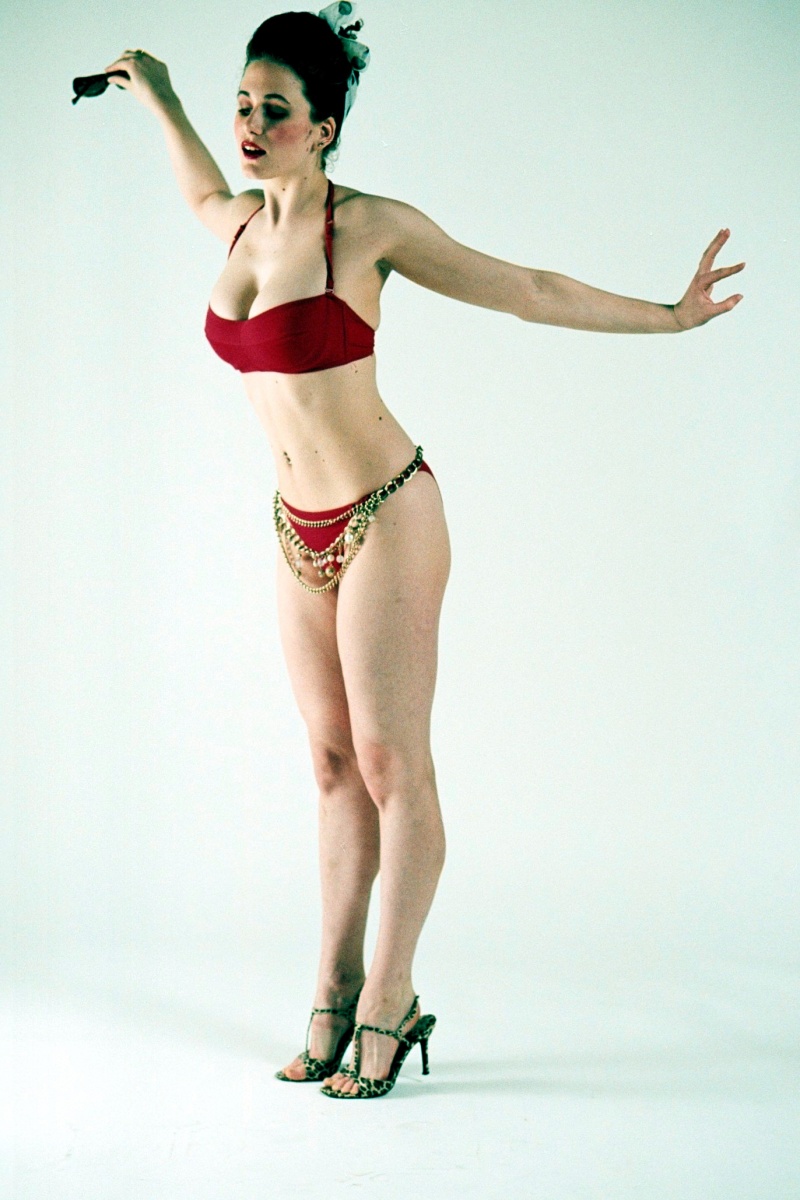 Female model photo shoot of Tiana C in NYC