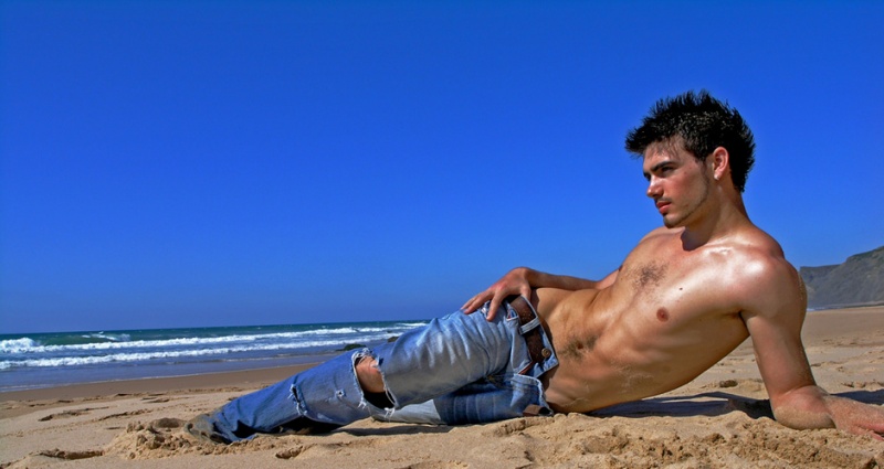 Male model photo shoot of Dan85 by Mark Leighton in Portugal