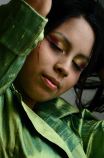 Female model photo shoot of lil shorty by Performance Images V R, makeup by Brittni Lynn  M U A 