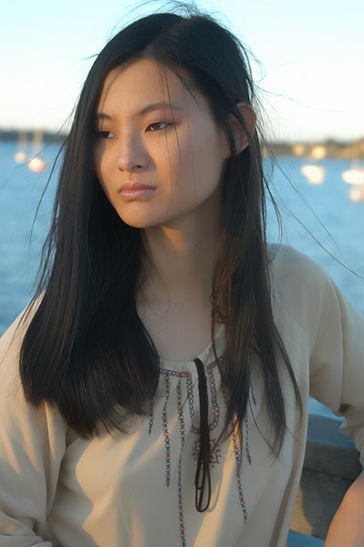 Female model photo shoot of Jin in NY