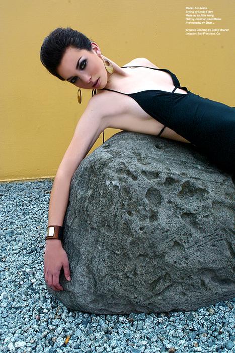 Female model photo shoot of ZeZe Brun in sf