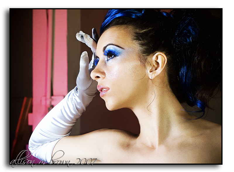 Female model photo shoot of kerri taylor by Alli BBBBBBBBB in mua/hair kimberly steward, makeup by Kimberly Steward