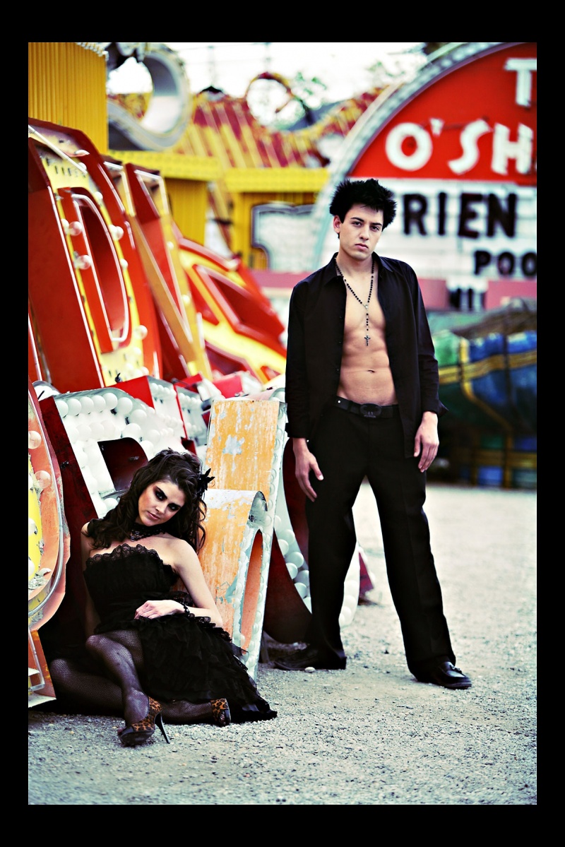Male and Female model photo shoot of Jason Casas and Anne Rivera