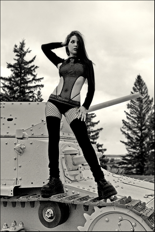 Female model photo shoot of AntiSaint in Wainwright, Alberta