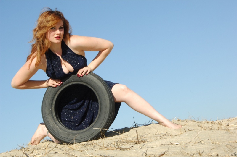 Female model photo shoot of Silent Beauty by COURTNeY BARRON in Middle of Desert, Ca.