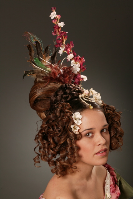 Female model photo shoot of Stephanie Hair Artistry in Burbank, CA