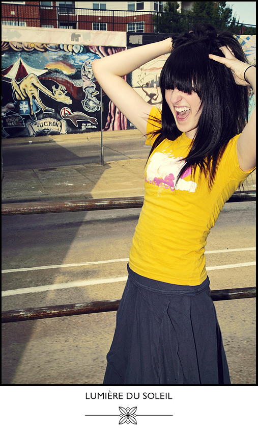 Female model photo shoot of Stephanie Kimberly by Ninelle of DOLCE AMARO in Deep Ellum.  Dallas, Texas