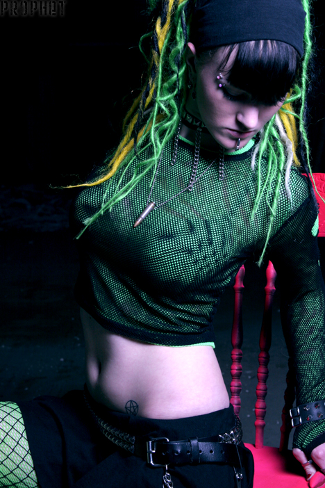 Female model photo shoot of Harley Quinn by Max Nola