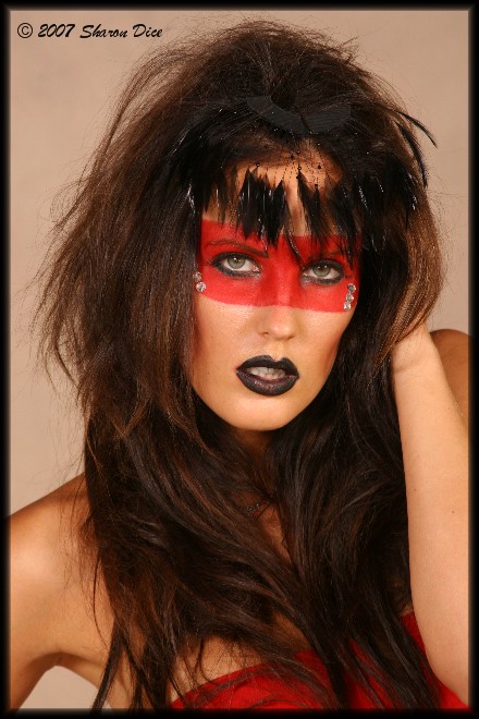 Female model photo shoot of Dice Digital Imaging and hemlig tjej in Brea, CA, makeup by MakeupPirate-Alana