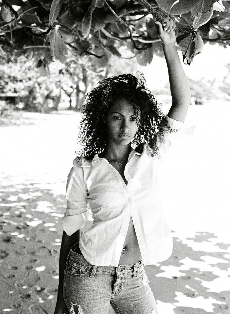 Female model photo shoot of Tiana Quinn DeBell in Kahalu