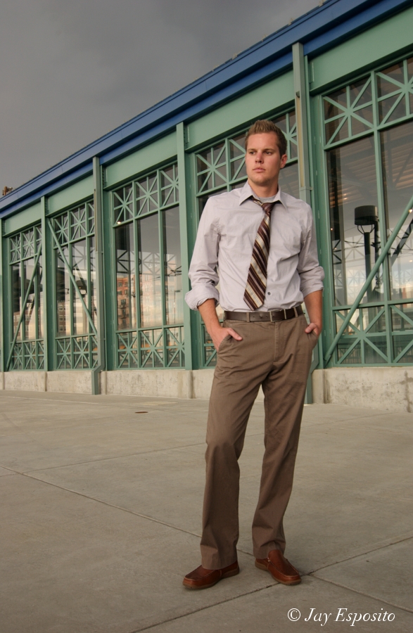 Male model photo shoot of Ross C in Light Rail Station