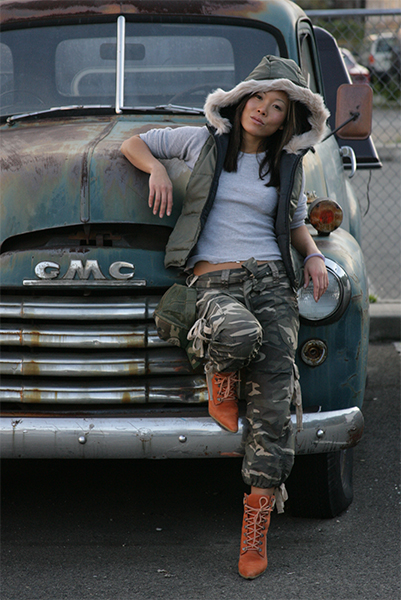 Female model photo shoot of Jeanette Eng by Tony Yang in Hoboken
