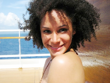 Female model photo shoot of Dominique Jackson in Bahamas