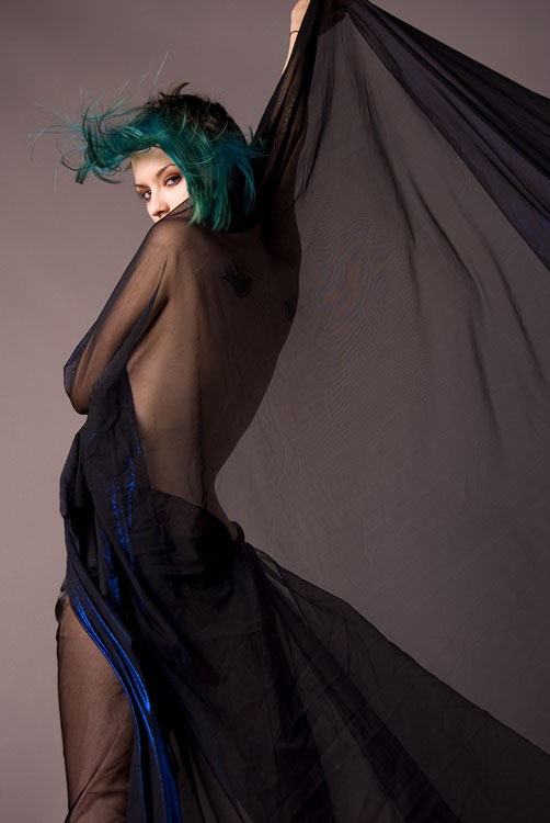 Female model photo shoot of Auryn by The Illustrated Eye in Houston