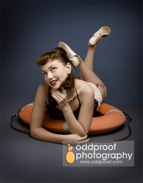 Male and Female model photo shoot of oddproof photography and Margie Maraschino