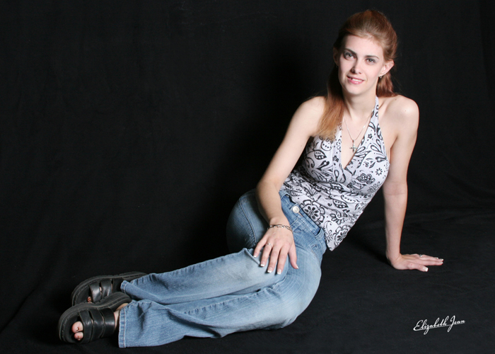 Female model photo shoot of Lexi Angel by Elizabeth Jean in studio