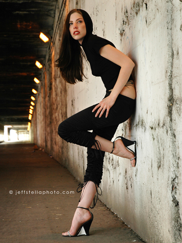 Female model photo shoot of -Terrace- by Tinman in Chicago, IL