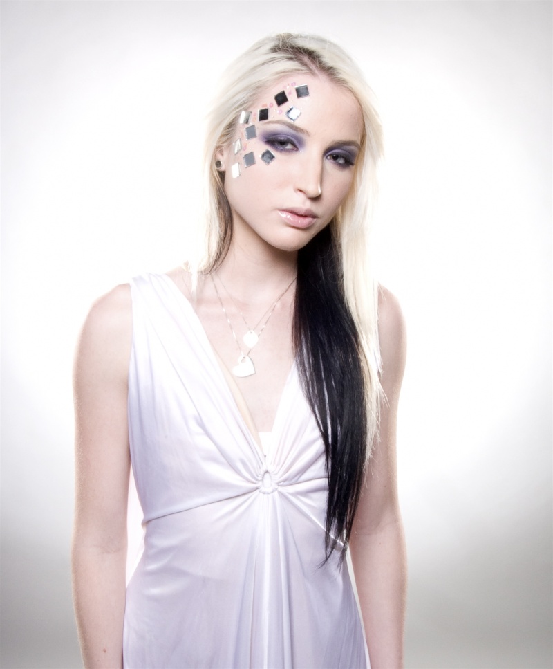 Female model photo shoot of tatiana MUA, makeup by tatiana MUA