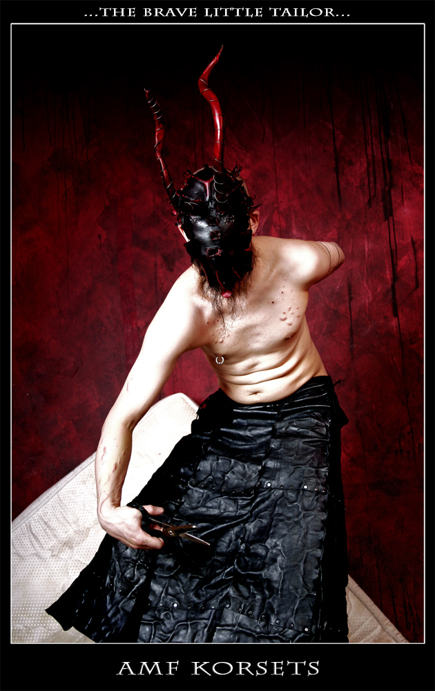 Male model photo shoot of mephistos dreams, clothing designed by Louis Fleischauer