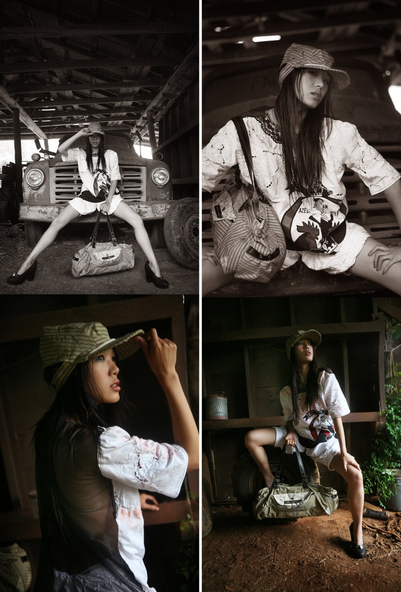 Female model photo shoot of Jane Pak by MOVING ON in Northern Georgia, wardrobe styled by Azede Jean-Pierre