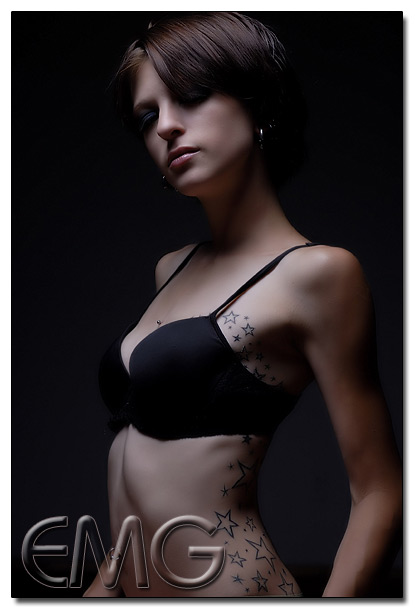 Female model photo shoot of Andi C by EMG STUDIOS