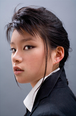 Female model photo shoot of Celia Au by CharlesWang