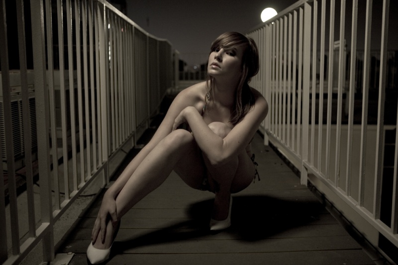 Female model photo shoot of Torii Lynn in MY ROOF! Hollywood, CA