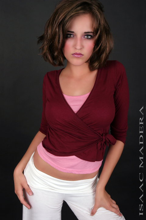 Female model photo shoot of Jessica Marie by Isaac Madera in Studio, Ft. Collins, CO, makeup by Brandy M Rich MUA