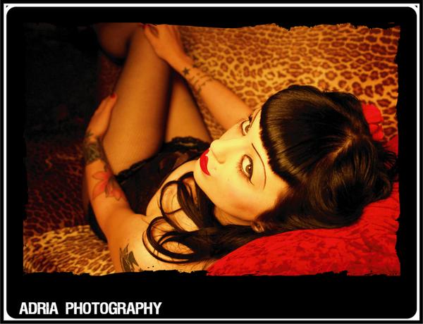 Female model photo shoot of Bella Trixxx, makeup by Hayley Walker MUA