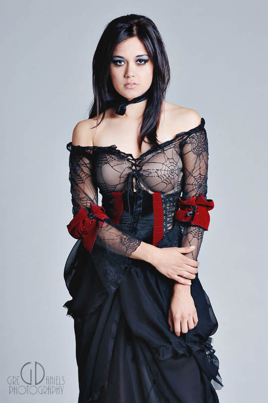 Female model photo shoot of Gothica by Greg Daniels