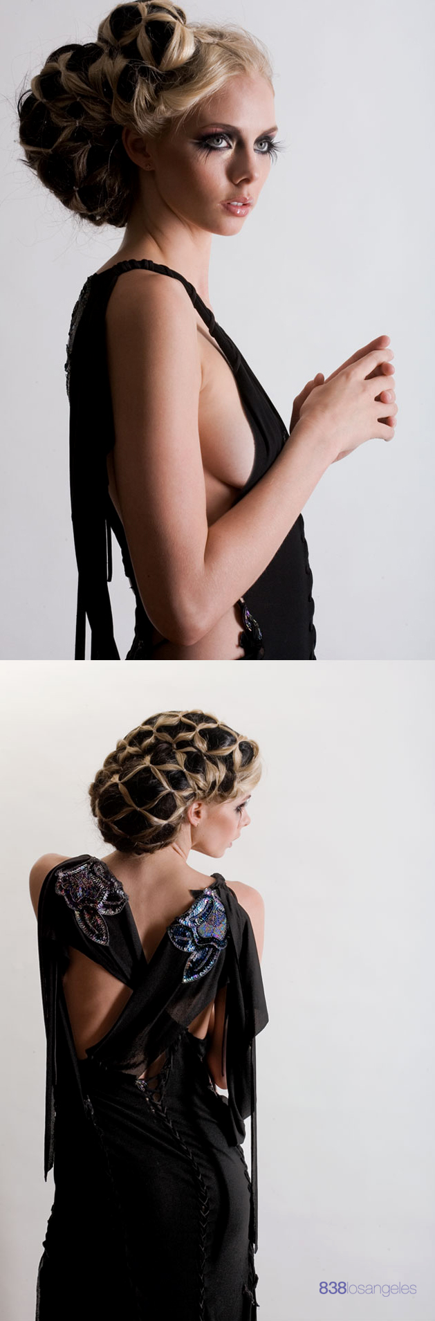 Female model photo shoot of Danielle Kelly by Studio838LosAngeles in 838 LOS ANGELES, hair styled by Linh Nguyen