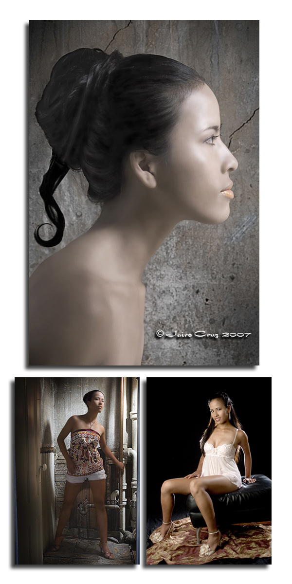 Male and Female model photo shoot of Jairo Cruz Rua and MissHan in C-Studio Lawrence, Ma, makeup by Kristen S Makeup