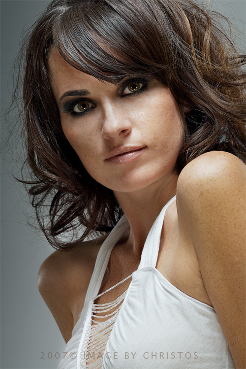 Female model photo shoot of Rivkah by Christos, makeup by Lets Makeup AZ