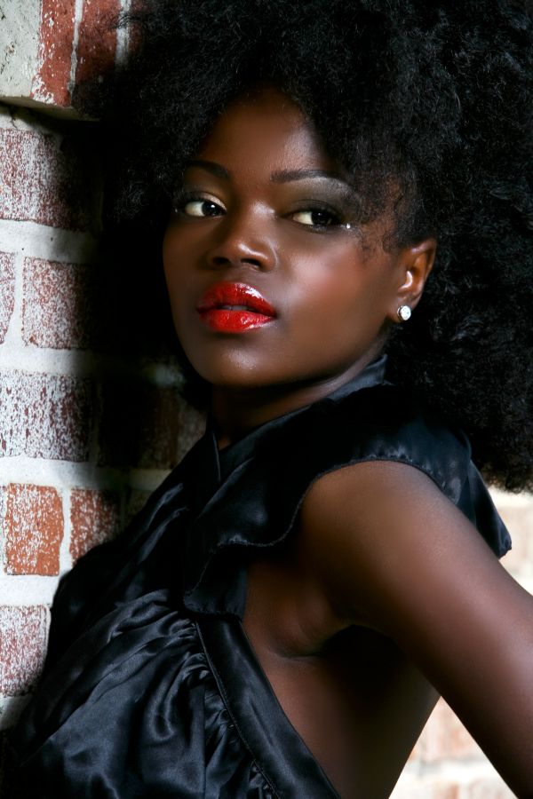 Female model photo shoot of Gainer Beauty in Atlanta.GA