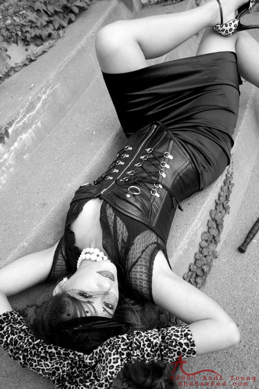 Female model photo shoot of Vivian Ireene Pierce by Alizarine in Toledo, OH 07/07