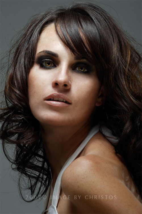 Female model photo shoot of Rivkah by Christos, makeup by Lets Makeup AZ