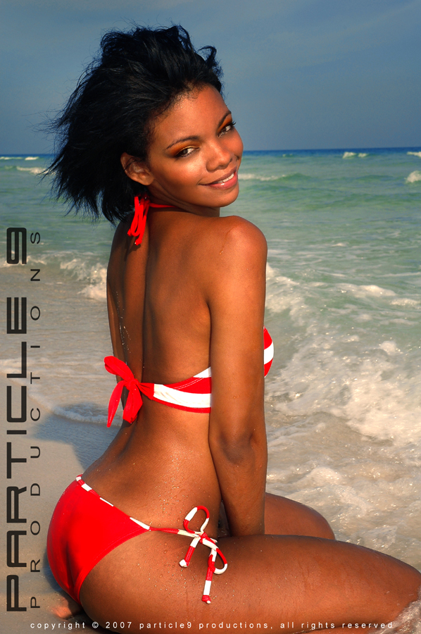 Female model photo shoot of Jasmin b by Particle9 in Navarre Beach, Florida
