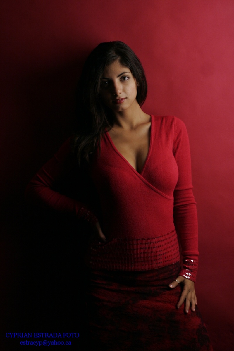 Female model photo shoot of Parshin in Studio