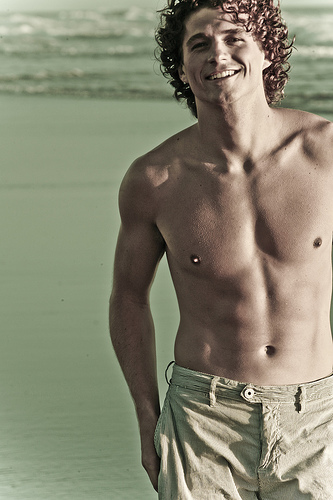Male model photo shoot of Charles LeCamp in Ocean Beach